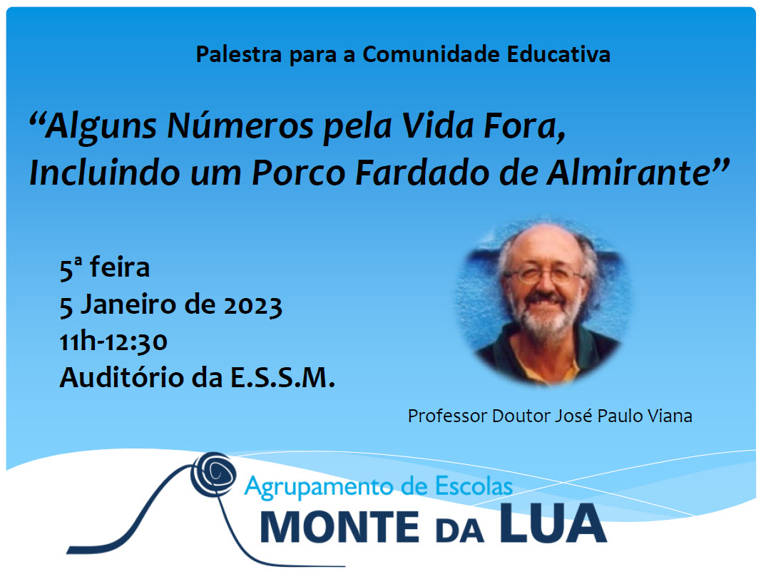 Palestra para a Comunidade Educativa