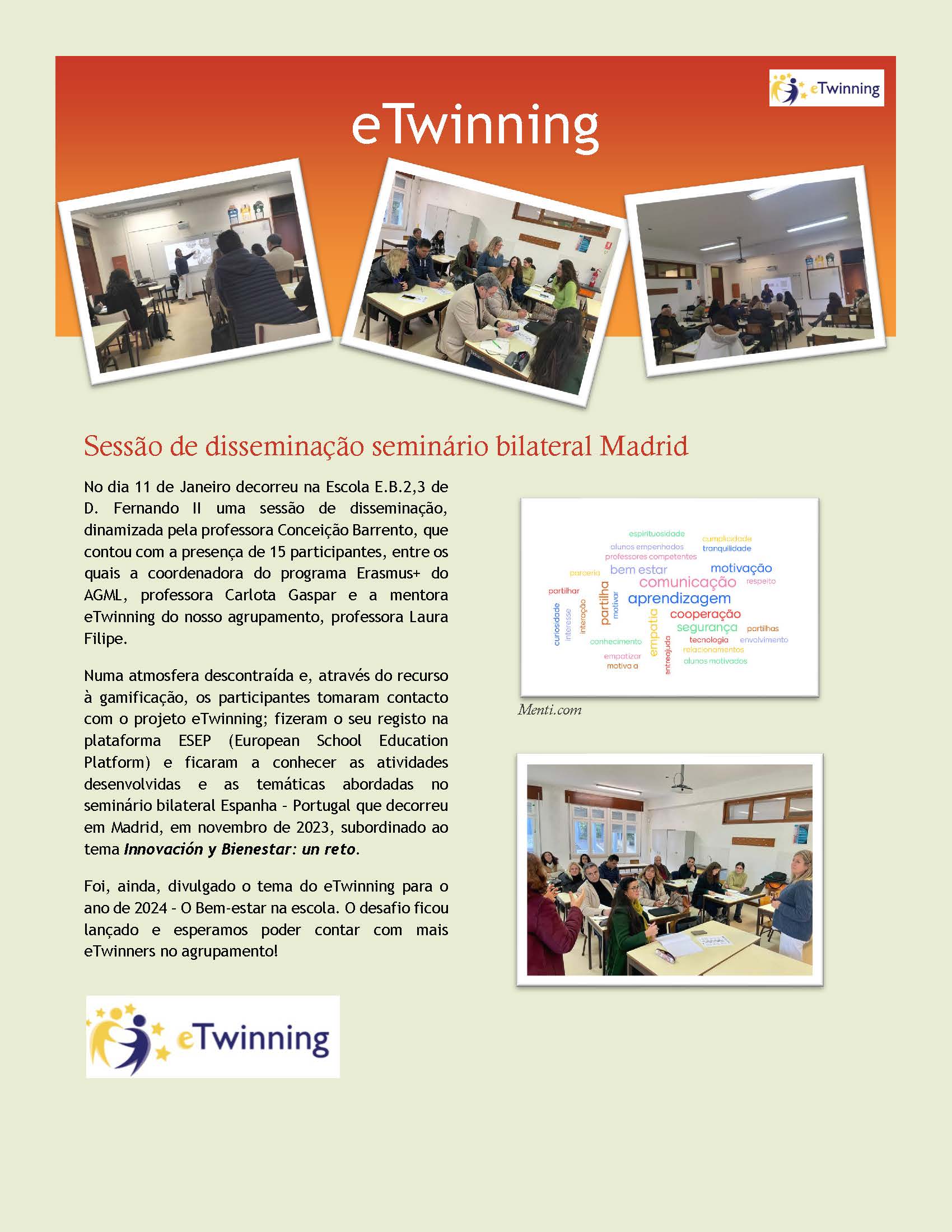 Sessão de disseminação